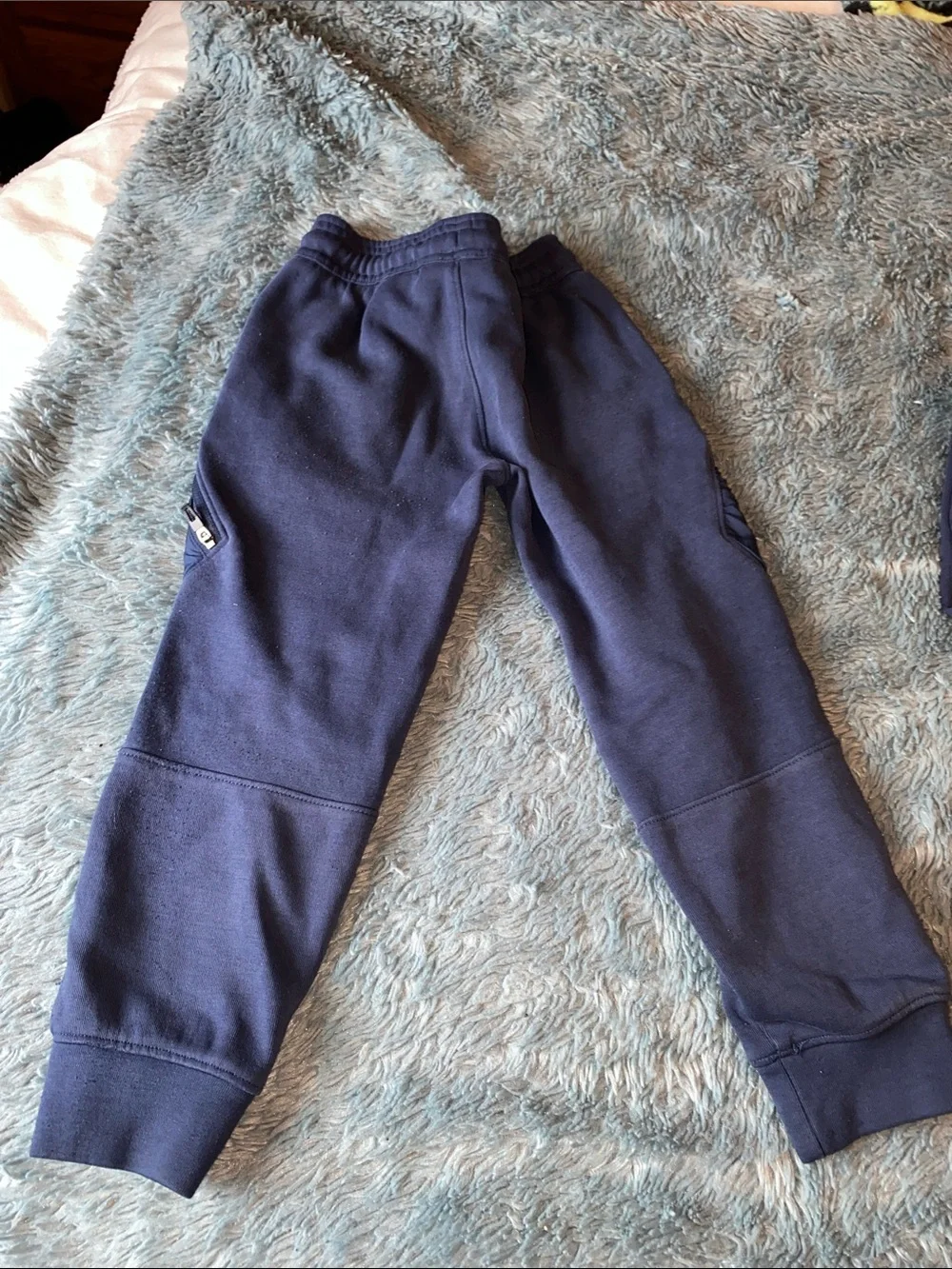 Athletic Works Navy Blue Kids Hoodie and Joggers Set